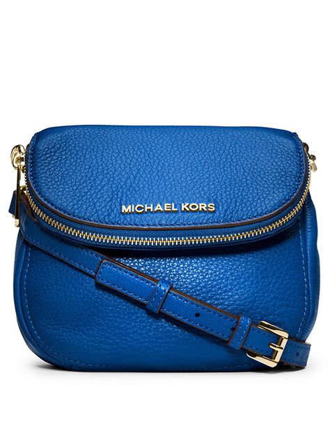 blue michael kors crossbody bag|michael kors shoulder bag blue.